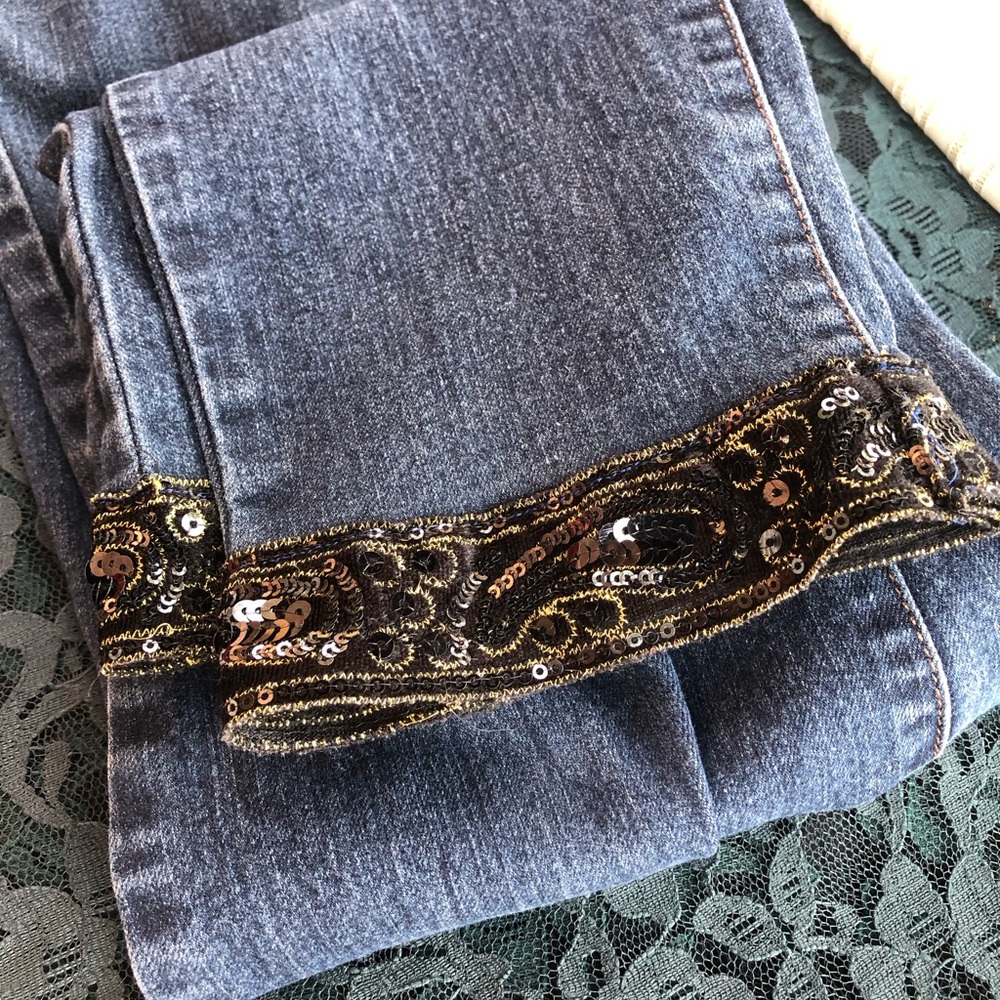 Nine West Mid Rise Skinny Jeans w / Custom Tailored Hem!